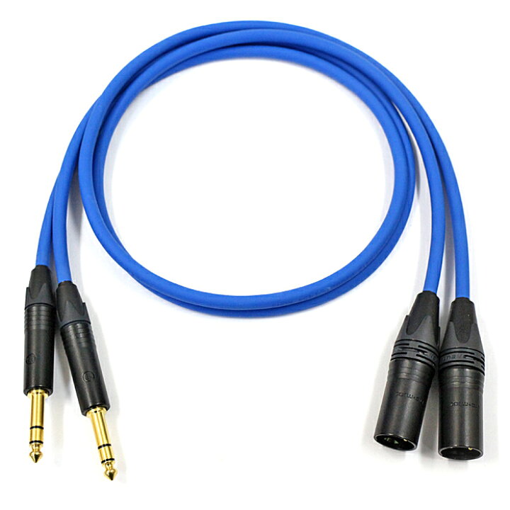 XLR(メス)-TSフォンケーブル 2本1セット 5.0m | 畳みかける ケーブル：