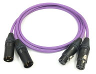 CANARE カナレ 4E6S 【長さ】1.5m【本数】2本【前側プラグ】XLRメス金【後側プラグ】XLRオス金