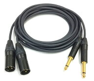 NEUMANN ノイマン ケーブル【長さ】50cm【本数】2本【前側プラグ】TSフォン金【後側プラグ】XLRオス金