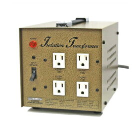 アイソレーション電源トランスギタリスト電源600W100V専用仕様