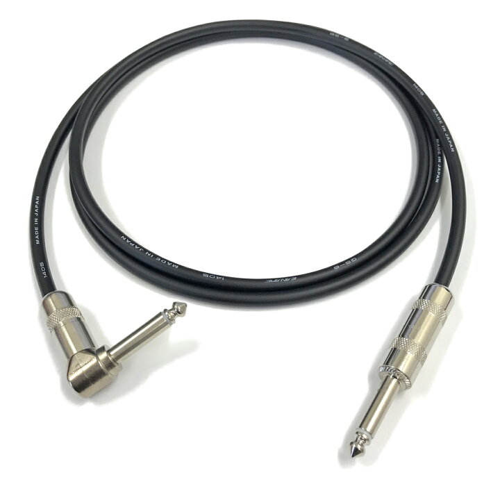 楽天市場 Canare カナレ Gs 6 ギターケーブル ギターシールド 長さ 10 0m 前側プラグ スイッチクラフトl型tsフォン銀 後側プラグ スイッチクラフトtsフォン銀 本数 1本 プロケーブル 楽天市場店