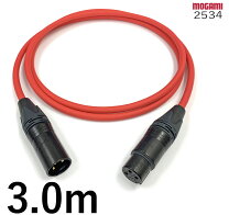 楽天市場】mogami 2534 xlrマイクケーブル 3mの通販