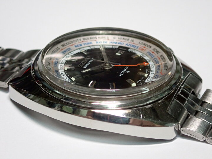 楽天市場】SEIKO WORLD TIME 【セイコー ワールドタイム】6117-6409 