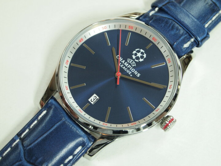 楽天市場 Uefa Champions League 17 Uefaチャンピオンズリーグ 17 限定 腕時計 クォーツ ウォッチ ワールドカップに並ぶサッカーの世界的大会 きものの美 ゆたかや