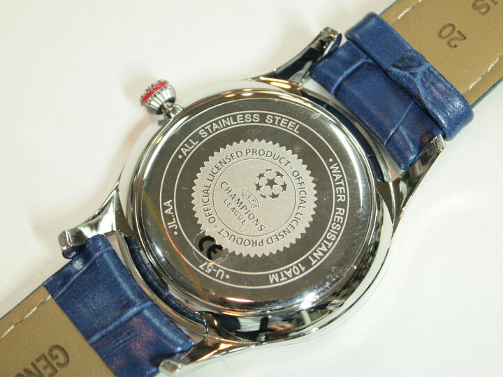 楽天市場 Uefa Champions League 17 Uefaチャンピオンズリーグ 17 限定 腕時計 クォーツ ウォッチ ワールドカップに並ぶサッカーの世界的大会 きものの美 ゆたかや