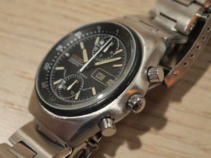 楽天市場】CITIZEN AUTOMATIC CHRONOGRAPH 【シチズン オートマチック 