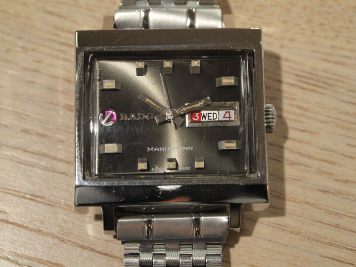 楽天市場】RADO Manhattan 【ラドー マンハッタン】自動巻き【中古品 