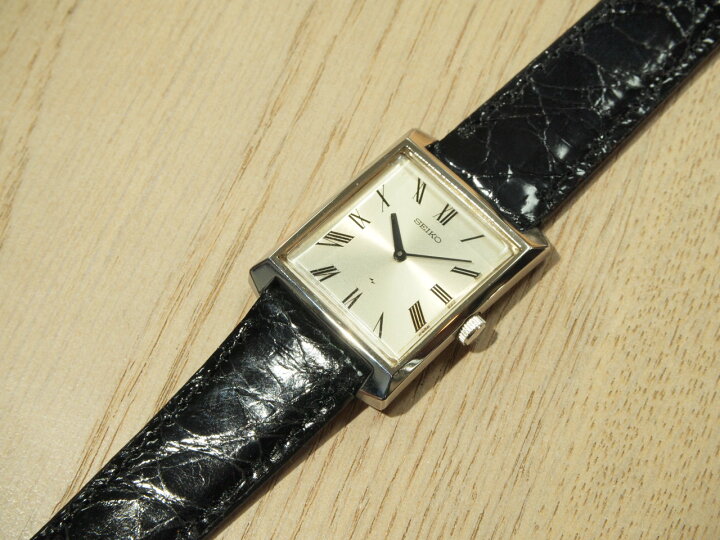 希少 セイコー シャリオ 2220-3173 手巻き スクエア 1970年代 JA-2557 