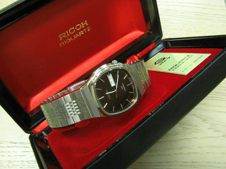 楽天市場】RICOH RIQUARTZ 【リコー リクォーツ】 クォーツ 【中古 