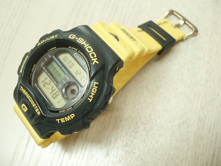 楽天市場】G-SHOCK DW-6100DW-9（第4回イルカクジラ会議モデル）【中古 