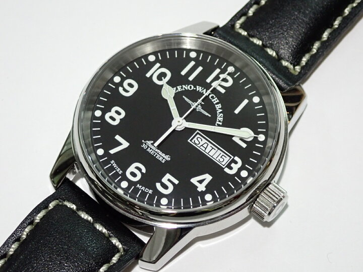 楽天市場】ZENO-WATCH BASEL【ゼノウォッチ バーゼル】6554DD-a1自動巻 