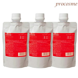 【3個セット】デミ ウェーボ デザインキューブ ニュートラルワックス 詰替え 200g×3個|送料無料