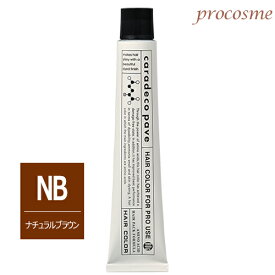 中野製薬 ナカノ キャラデコ パブェ ベーシックゾーン ナチュラルブラウン 1剤 80g