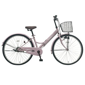 PROVROS シティサイクル 折りたたみ自転車 26インチ ジュニア 子供 シングルギア 折り畳み カゴ・カギ・ライト 付き ママチャリ シティバイク ギフト プレゼント 学生 通学 街乗り プロブロス P