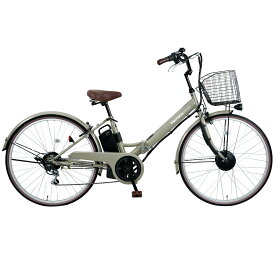 高評価★4.0 電動自転車 型式認定 折りたたみ式 26インチ シティサイクル シマノ6段変速ギア 電動アシスト自転車 最大40km走行 公道可能 通勤通学 街乗り PROVROS プロブロス 【商品1年保証】 P-266E