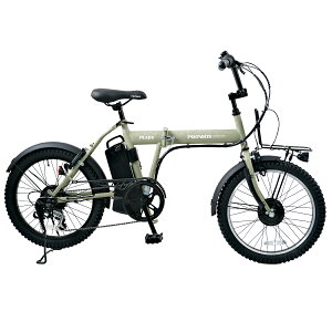 PLADO プラド 電動自転車 電動アシスト自転車 折りたたみ 20インチ シマノ6段変速 リチウムイオンバッテリー 前輪駆動 最大65km走行 公道可能 PROVROS プロブロス P-M206Epro