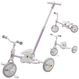PROVROS 三輪車 手押し棒 3in1 バランスバイク キッズバイク キックバイク おもちゃ キッズ 幼児 子供 1歳半 2歳 3歳 4歳 5歳 ギフト プレゼント 誕生日 クリスマス プロブロス メーカー1年保証 PKT-008