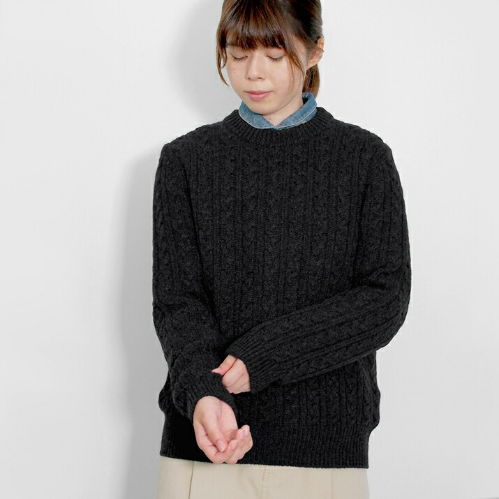 楽天市場】PRODIGAL カシミヤ セーター ケーブル編み 日本製