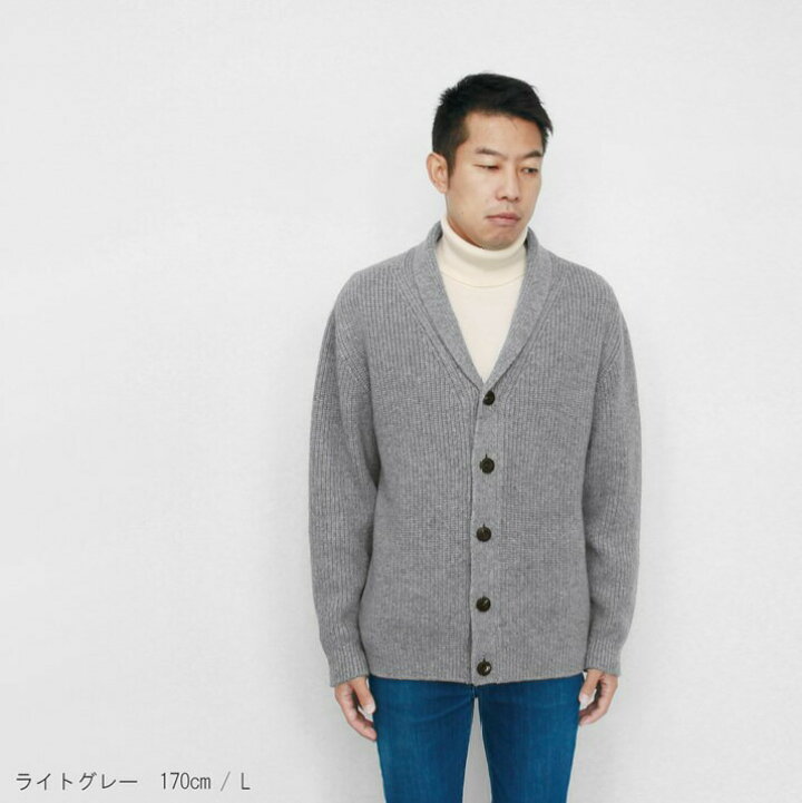 楽天市場】PRODIGAL カーディガン メンズ カシミヤ 100％ 日本製 M L 