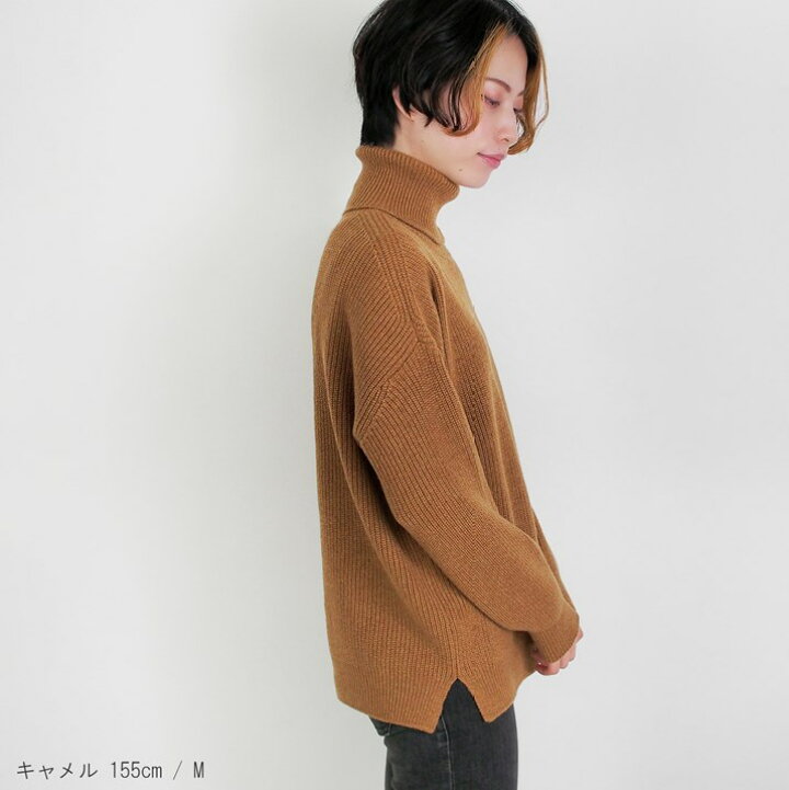 楽天市場】PRODIGAL カシミヤ 100% タートルネック ニット 畦編み 日本  