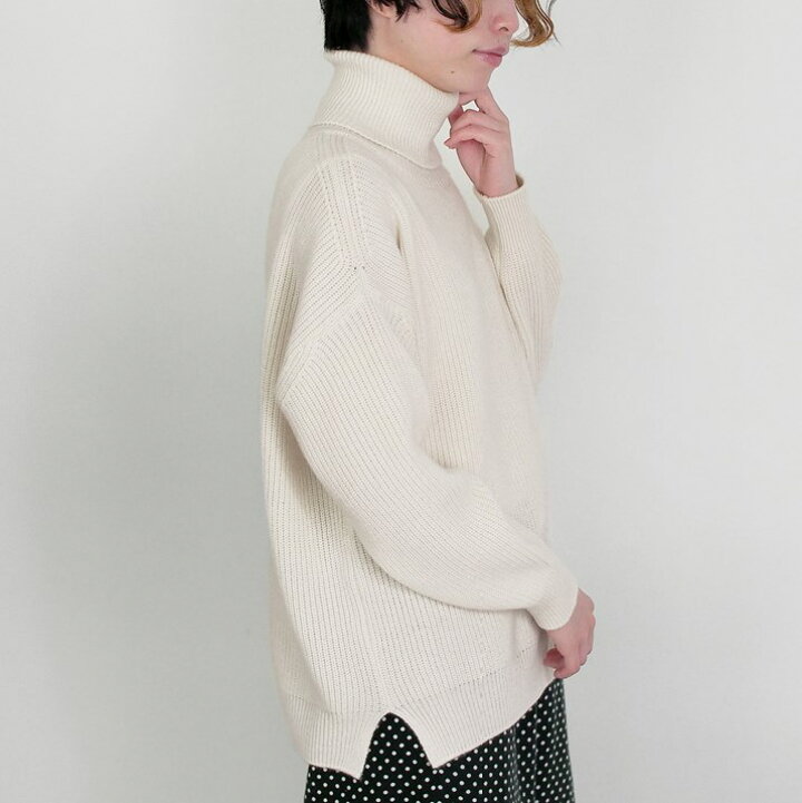 楽天市場】PRODIGAL カシミヤ 100% タートルネック ニット 畦編み 日本  