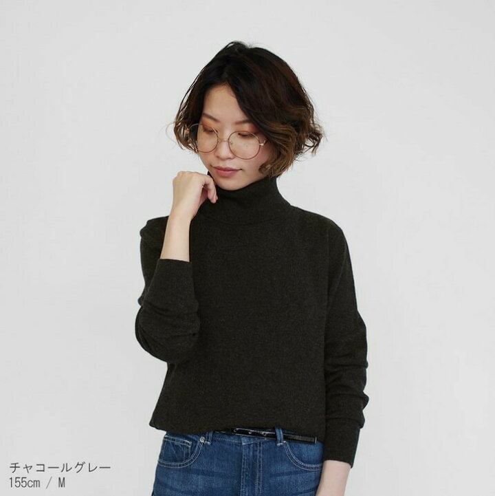 楽天市場】PRODIGAL カシミヤ 100% ニット 日本製 タートルネック  