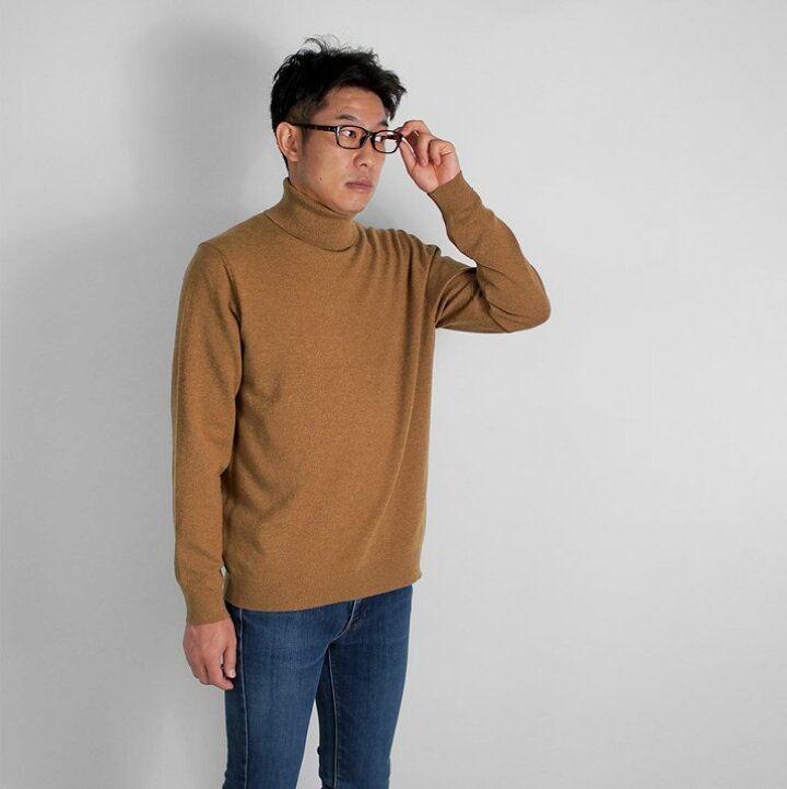 楽天市場 Max500円offクーポン配布中 カシミヤ 100 メンズ セーター タートルネック 日本製 M L Ll ニット カシミア 冬 秋冬 無地 シンプル 長袖 五泉ニット プロディガル カシミヤ100 メンズタートルネックセーター プロディガル ニット 雑貨