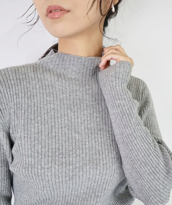 楽天市場】PRODIGAL カシミヤ 100% リブニット 日本製 ハイネック  