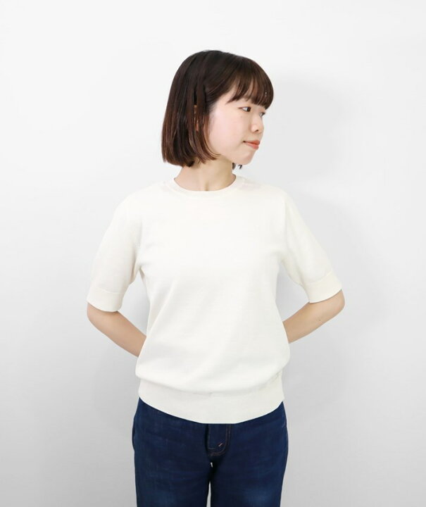 楽天市場】PRODIGAL サマーニット レディース M L 日本製 半袖 ニット 