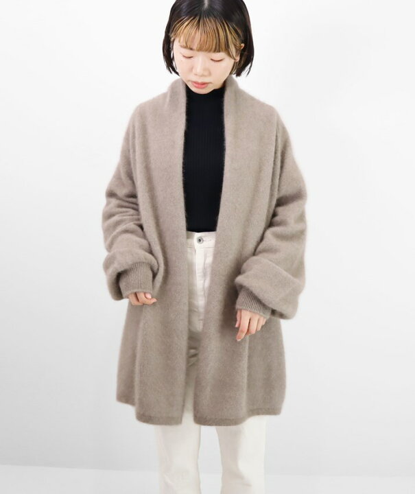 楽天市場】PRODIGAL ラクーン ガウン カーディガン ニット 秋 冬 日本  