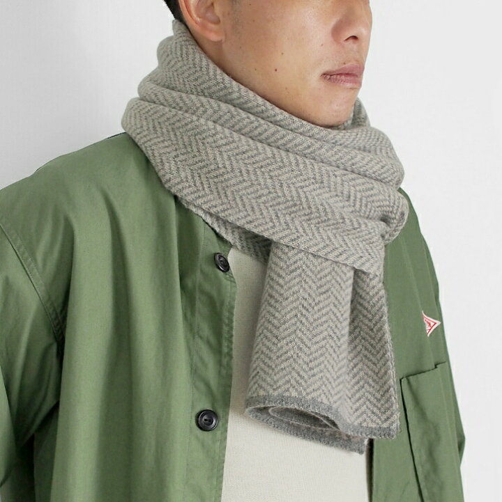 楽天市場】PRODIGAL マフラー メンズ カシミヤ 日本製 ヘリンボーン 
