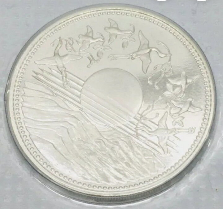 楽天市場】昭和天皇御在位60年記念10000円銀貨 【未使用】 昭和61年 