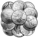 純銀コイン 「ランダムブランド」1オンス 純銀 銀貨 銀1オンス 品位99.9％ 31.1g 銀コイン 銀 記念コイン シルバー コ…