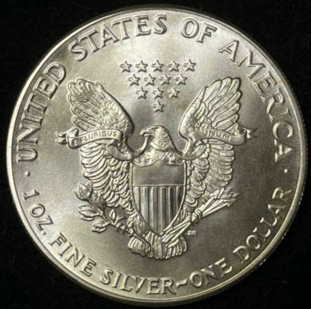 楽天市場】1986年 純銀コイン アメリカン イーグル銀貨 ウォーキング