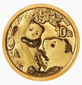 【新品】純金 コイン 「パンダ 金貨 1g 」 純金コイン 24金 品位：K24(99.9％) 2021年 ゴールド バー インゴット 金製品 純金メダル 中国 Gold Coin クリアケース入 保証書付