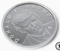 【公式】 純銀99.9％ トランプ大統領 シルバーコイン 純銀 シルバー 1オンス 「トランプコイン 初版」 【…