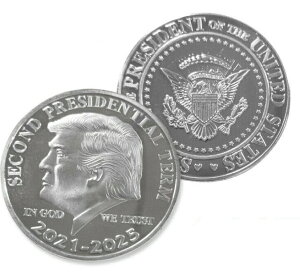 yz vJ gv哝 LORC Vo[  bL AeB[NRC Vo[ 1IX uCommemorative Coin 2021-2025 Donald Trump "Let's Make America Great Again"/ TC-14v Vi JvZ