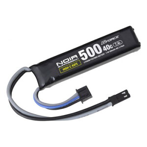 G-FORCE �W�[�t�H�[�X Noir Suppression LiPo 7.4V 500mAh 40C �n���h�K���p GFG931 ��C���[�g�d�lLiPo�o�b�e���[�B�y���[���֑Ή��z