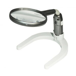 LEDライト付きコンパクトスタンドルーペ TS-8 LEDライト付きのコンパクトスタンドルーペです【送料無料】