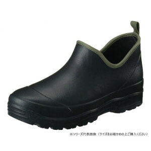 福山ゴム工業 長靴 カルサーワン M-4 Lブラック AA98500 超軽量で足への負担軽減