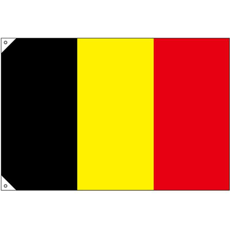 国旗でアピール クーポンあり 人気商品の N国旗 お洒落 販促用 ベルギー 23662 小