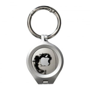 Aluminum Bumper AirTag�P�[�X �V���o�[ AT-AB02 �R���p�N�g�ȃf�U�C���y���[���֑Ή��z