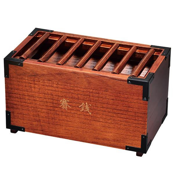 送料無料新品 送料無料 木製の賽銭箱 スーパーSALE クーポンあり 木製 マート 大 賽銭箱