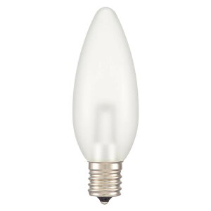 OHM LED�V�����f���A�`�����p/C32/E17/0.8W/35lm/�t���X�g�d���F LDC1L-G-E17 13F �V�����f���A���`��LED�d��