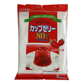 かんてんぱぱ カップゼリー80℃（ストロベリー味） 200g