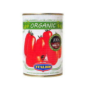 【6/1限定！ポイント5倍】イタリアット オーガニックホールトマト 400g