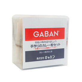 【5/20限定！ポイント5倍】GABAN 手作りカレー粉セット 100g