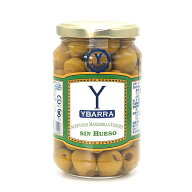 【マラソン限定ポイント5倍】YBARRA オリーブ（種なし） 370g