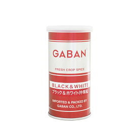 【スーパーSALE限定ポイント5倍】GABAN ブラック＆ホワイト（中華風） 90g