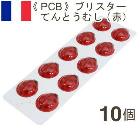 【マラソン限定ポイント5倍】夏季冷蔵 てんとうむし（赤）10個取り